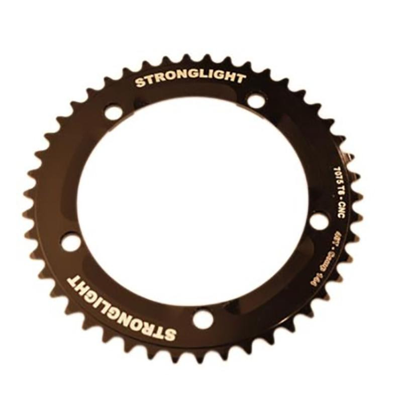 PLATEAU ROUTE DIAM 144 EXTER 46DTS NOIR ALU 7075 TRACK STRONG (PISTE) 5 BRANCHES