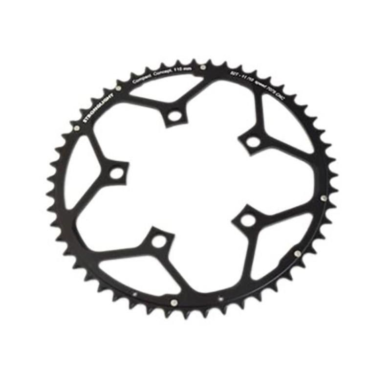 PLATEAU ROUTE DIAM 110 EXTER 52DTS NOIR ALU 7075 STRONG 11/10V. 5 BRANCHES