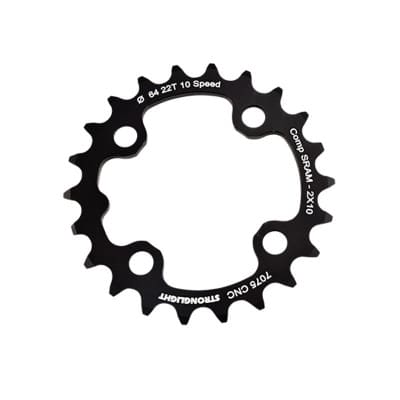 PLATEAU VTT DOUBLE DIAM  64 INTER 22DTS NOIR 4 BRANCHES ALU 7075 STRONG 10V SRAM XX+SHIMAN
