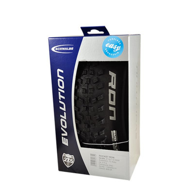 PNEU VTT 27.5X2.10 TS SCHWALBE ROCKET RON TUBELESS EASY SNAKESKIN NOIR (54-584)