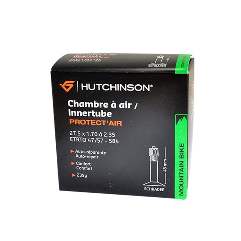 CHAMBRE AIR VTT 27.5X1.70/2.35 VS HUTCHINSON PROTECT'AIR AVEC LIQUIDE ANTI-CREVAISON