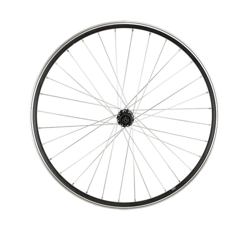 ROUE VTT 27.5" AR BLOCAGE K7 JANTE NOIR MACH1 ER10. MOY SHIM.TX500 V-BRAKE 8/9/10V 32T
