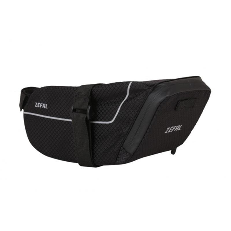 SACOCHE SELLE ZEFAL Z LIGHT PACK L NOIRE 1.4L ATTACHE VELCRO SUR RAIL ET TIGE SELLE