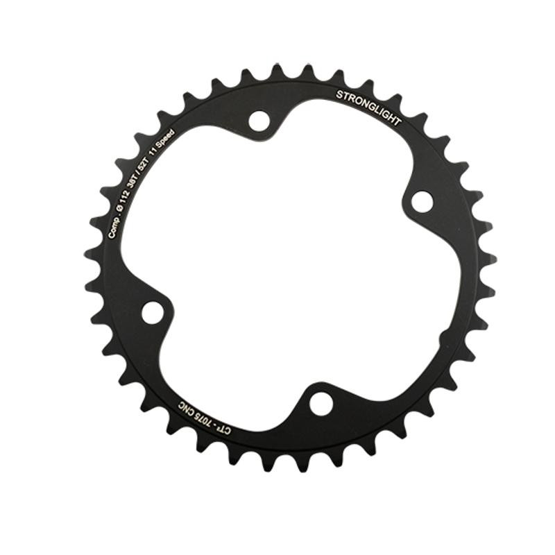 PLATEAU ROUTE DIAM 112 INTER 38DTS NOIR CT2 (COMP.CAMPA 4 BRANCHES) STRONG 11V.