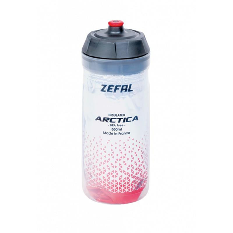 BIDON ZEFAL ISOTHERM ARCTICA 55 ARGENT/ROUGE 550ML (ISOTHERME 2H30)