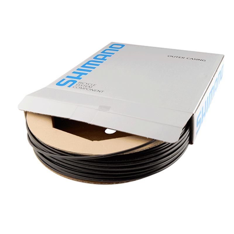 SHIMANO S-Hülle 50 M X 4 Mm/1,2 Mm SP41 Weiß – Fahrradabdeckung Für Kabel, Universal