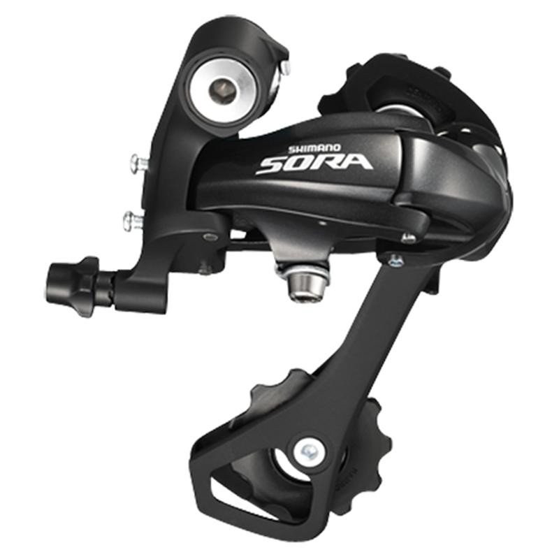 DERAILLEUR ROUTE AR SHIMANO SORA R3000GS 9V GRANDE CHAPE