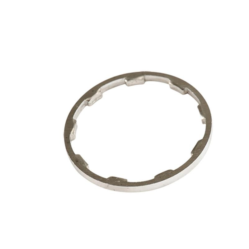 ENTRETOISE DE CALAGE CASSETTE SHIMANO  9V. 2.56MM ARGENT