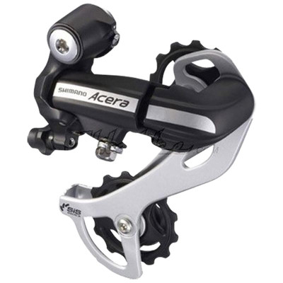 DERAILLEUR VTT AR SHIMANO ACERA M360 7/8V. NOIR GRANDE CHAPE