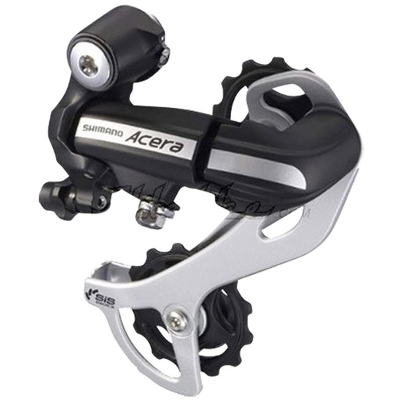 DERAILLEUR VTT AR SHIMANO ACERA M360 7/8V. NOIR GRANDE CHAPE