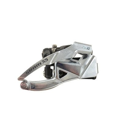 DERAILLEUR VTT AV SRAM X5  D34.9/31.8  10V TIRAGE HAUT ET BAS COLLIER BAS 2X10V