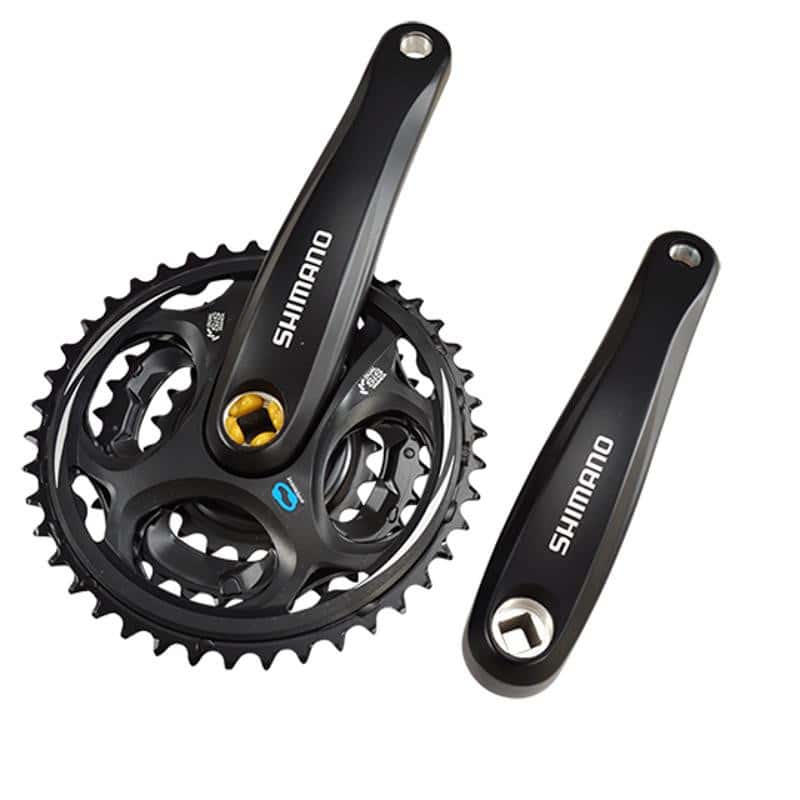 PEDALIER VTT TRIPLE 42-32-22D L170 ALU SHIMANO ALTUS M361 7/8V (AXE CARRE 122)