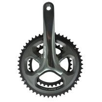 PEDALIER ROUTE COMPACT 50-34D L172.5 SHIMANO TIAGRA 4700 GRIS FONCE 10V.
