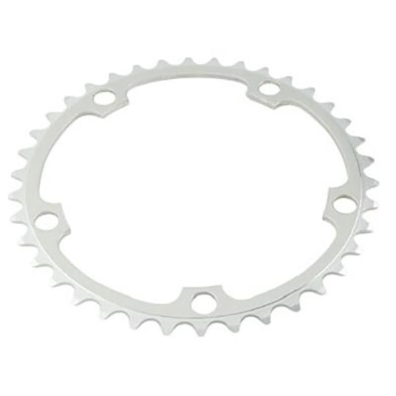PLATEAU ROUTE DIAM 130 EXTER 50DTS ARGENT ALIZE (COMP.SHIMANO) TA 8/9/10V. 5 BRANCHES