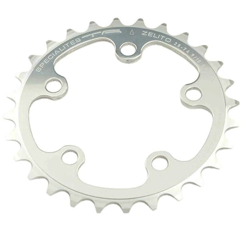 PLATEAU ROUTE DIAM  74 INTER 28DTS ARGENT ZELITO TRIPLE (COMP.CAMPA/SHIMANO) TA 5 BRANCHES
