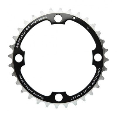 PLATEAU VTT TRIPLE DIAM 104 INTERM 34DTS NOIR 4 BRANCHES CHINOOK TA 9V