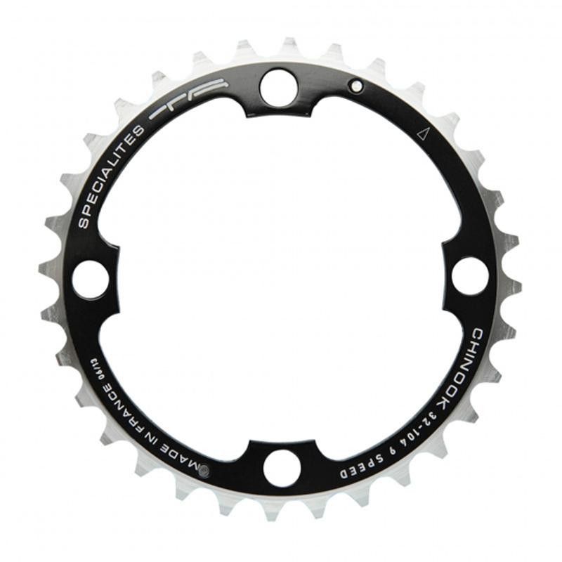 PLATEAU VTT TRIPLE DIAM 104 INTERM 36DTS NOIR 4 BRANCHES CHINOOK TA 9V