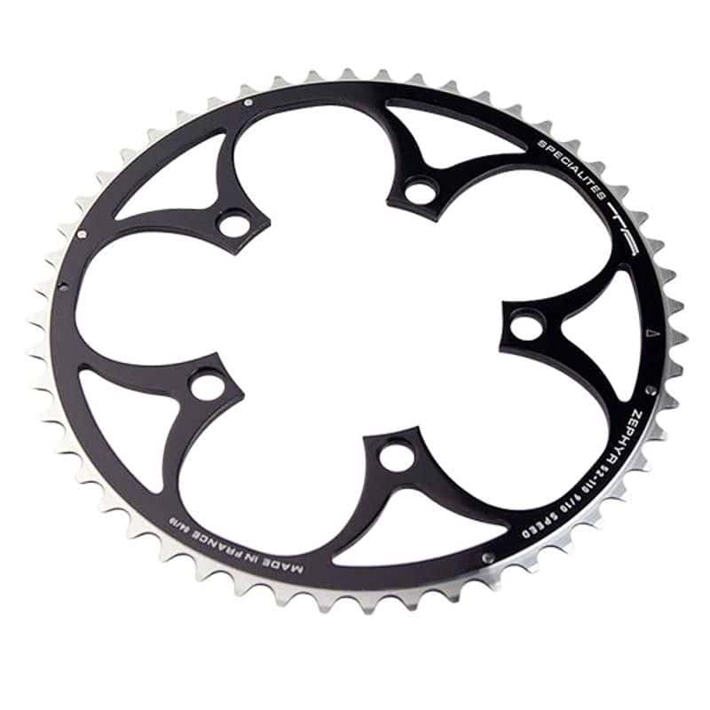 PLATEAU ROUTE DIAM 110 EXTER 49DTS NOIR ZEPHYR 8/9/10V.(COMP.SHIMANO) TA 5 BRANCHES