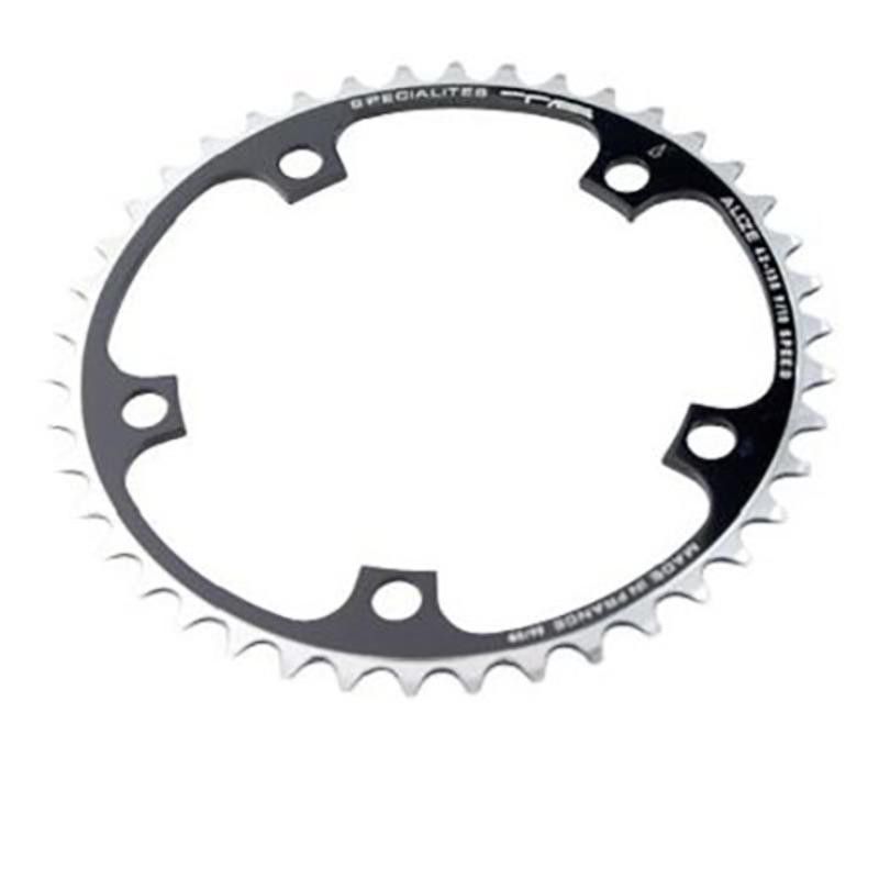 PLATEAU ROUTE DIAM 130 INTER 42DTS NOIR ALIZE (COMP.SHIMANO) TA 8/9/10/11V. 5 BRANCHES