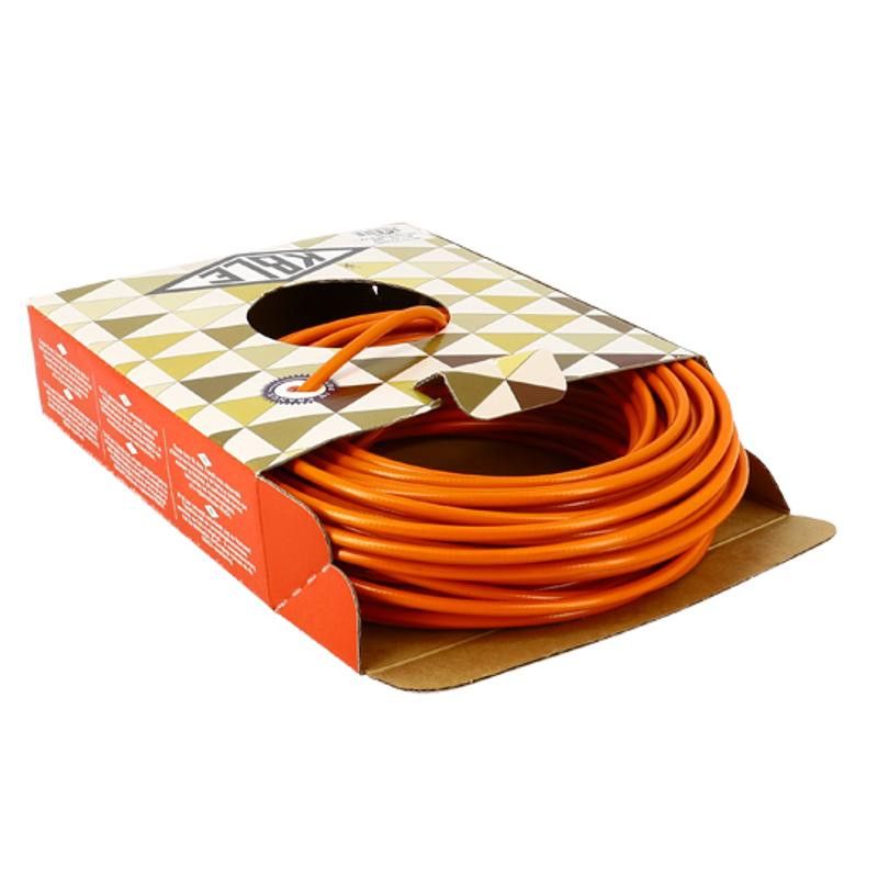 GAINE FREIN 5MM ROUTE/VTT ORANGE AUTO-LUBRIFIEE 25M (GAINE TUBEE) TRANSFIL