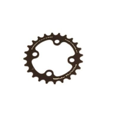 PLATEAU VTT DOUBLE/TRIPLE DIAM 64 24DTS NOIR 4 BRANCHES CHINOOK 11 TA (2/3X10/11V