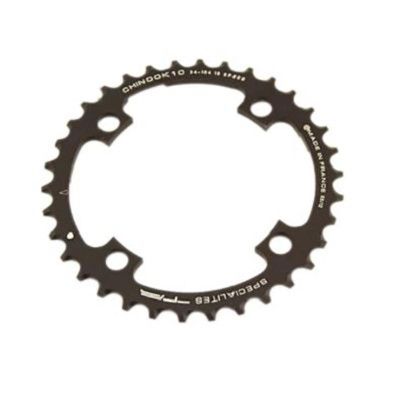 PLATEAU VTT DOUBLE/TRIPLE DIAM 104 34DTS NOIR 4 BRANCHES CHINOOK11 TA (2/3X10/11V)