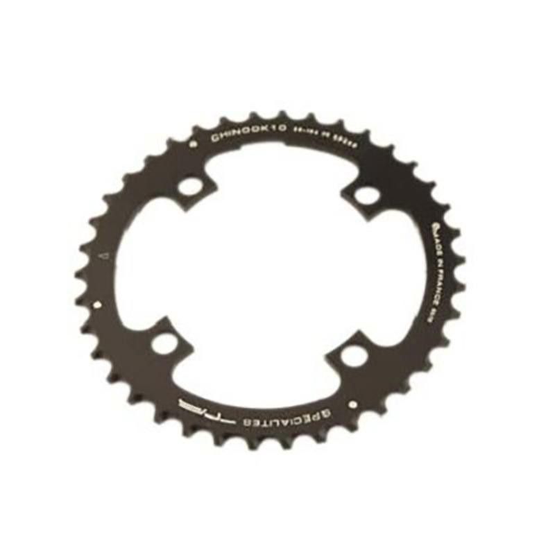 PLATEAU VTT DOUBLE/TRIPLE DIAM 104 38DTS NOIR 4 BRANCHES CHINOOK 11 TA (2/3X10/11V)