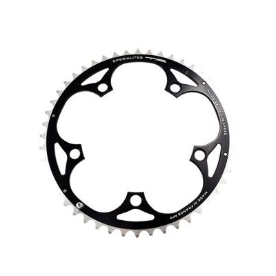 PLATEAU ROUTE DIAM 130 EXTER 48DTS NOIR ALIZE (COMP.SHIMANO) TA 8/9/10V. 5 BRANCHES