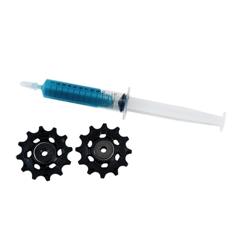 GALET DERAILLEUR SRAM XX1/X01 ROULEMENT CERAMIQUE + SERINGUE + HUILE (11 V) (JEU)