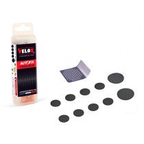 NECESSAIRE REP/RUSTINE VELOX ROUTE 10 PIECES AUTOCOLLANTES/GRATTOIR
