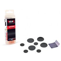 NECESSAIRE REP/RUSTINE VELOX VTT/VTC 8 PIECES AUTOCOLLANTES/GRATTOIR