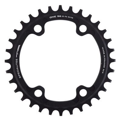 PLATEAU VTT MONO DIAM  96 EXTER 36DTS NOIR 4 BRANCHES TA ONE 96 (COMP.SHIMANO 10/11/12V)