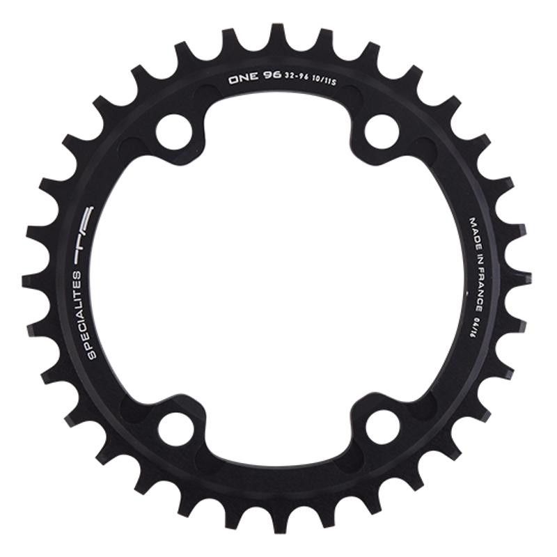 PLATEAU VTT MONO DIAM  96 EXTER 36DTS NOIR 4 BRANCHES TA ONE 96 (COMP.SHIMANO 10/11/12V)