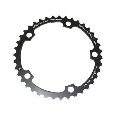 PLATEAU ROUTE DIAM 130 INTERM 39DTS NOIR ALIZE (COMP.SHIMANO) TA 8/9/10V. 5 BRANCHES