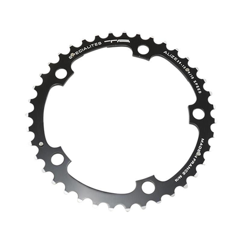 PLATEAU ROUTE DIAM 130 INTERM 39DTS NOIR ALIZE (COMP.SHIMANO) TA 8/9/10V. 5 BRANCHES