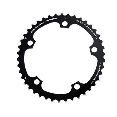 PLATEAU ROUTE DIAM 130 INTERM 42DTS NOIR ALIZE (COMP.SHIMANO) TA 8/9/10V. 5 BRANCHES