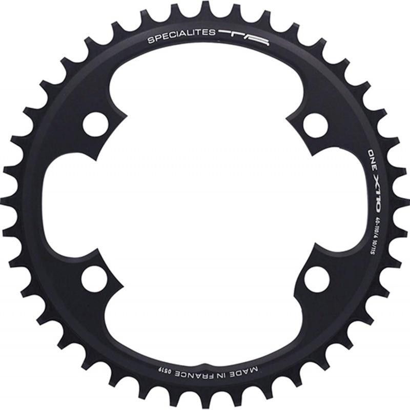 PLATEAU ROUTE DIAM 110 MONO 38DTS NOIR ONE X110 (COMP.SHIM. 4 BRANCHES) TA 11V.