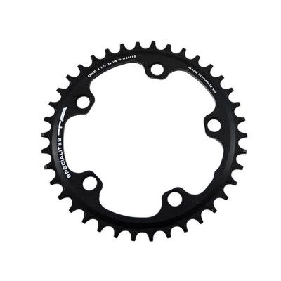 PLATEAU ROUTE DIAM 110 MONO 38DTS NOIR ONE 110 (COMP.SHIM. 5 BRANCHES) TA 10/11/12V.
