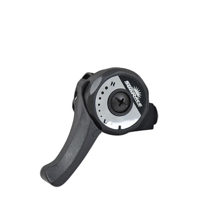 MANETTE VTT TYPE TOURNEY 3V. SUNRACE GAUCHE FRICTION SL2T AVEC COLLIER