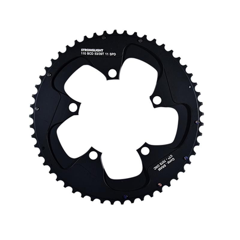 PLATEAU ROUTE DIAM 110 EXTER 52DTS NOIR CT2 (COMP. SRAM) STRONG 11V. 5 BRANCHES