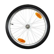 ROUE REMORQUE 20" AR (COMPATIBLE REMORQUE ENFANT OPTIMIZ) AXE 80mm/12.7mm
