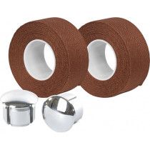GUIDOLINE VELOX COTON SUPERIEUR TRESSOSTAR 90 MARRON HAVANE (X2) BLISTER)