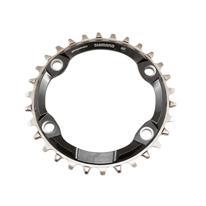 PLATEAU VTT MONO DIAM  96 EXTER 30DTS NOIR 4 BRANCHES SHIMANO XT M8000