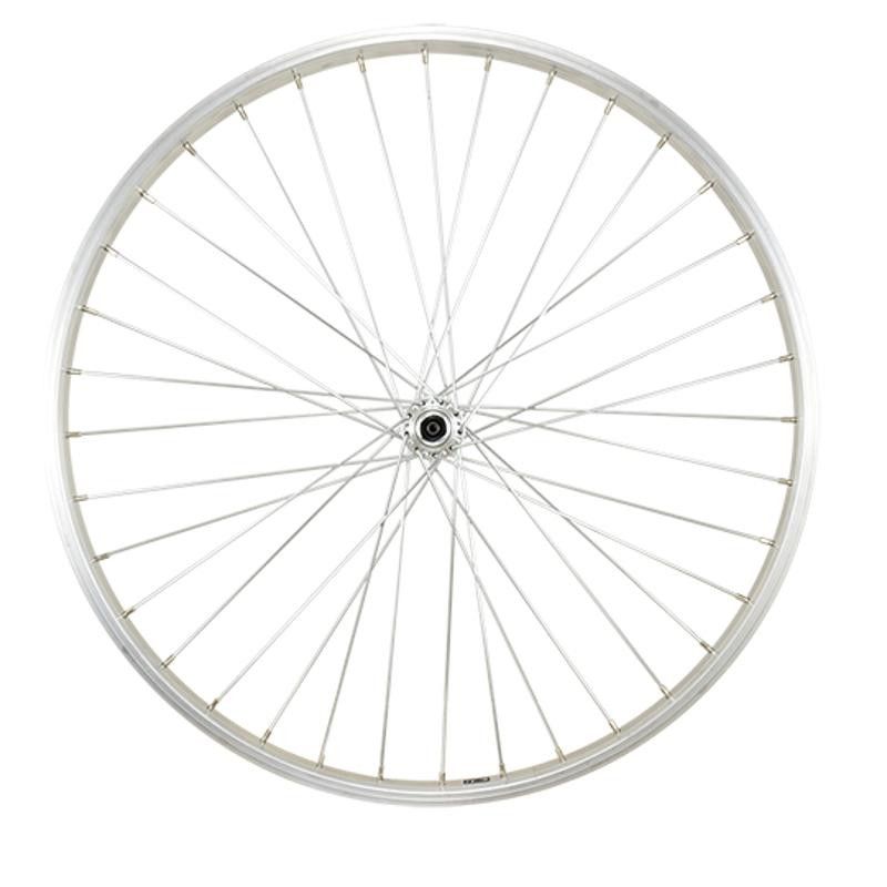 ROUE VTT 26" AV BLOCAGE JANTE ARGENT MACH1 M110 MOY. SHIMANO TX500 V-BRAKE 36T