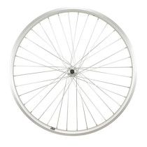 ROUE VTT 26" AV BLOCAGE JANTE ARGENT MACH1 ER10 MOY.SHIMANO TX500 V-BRAKE