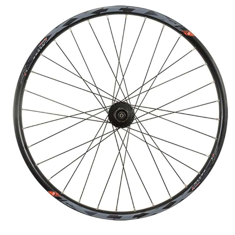 ROUE VTT 26" AR BLOCAGE K7 JANTE NOIR MACH1 KLIXX TUB.READY.MOY.SHI.M475 DISQUE 6T 9/10/11