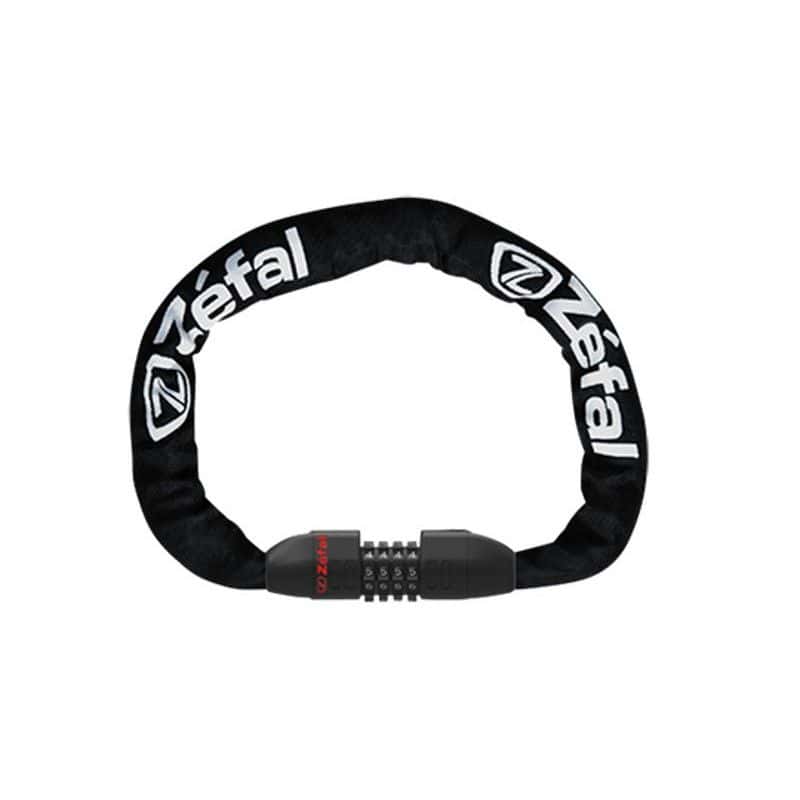 ANTIVOL VELO CHAINE A CODE D8 X 0.8M ZEFAL K TRAZ M 12 NOIR (RECOMMANDE FUB)