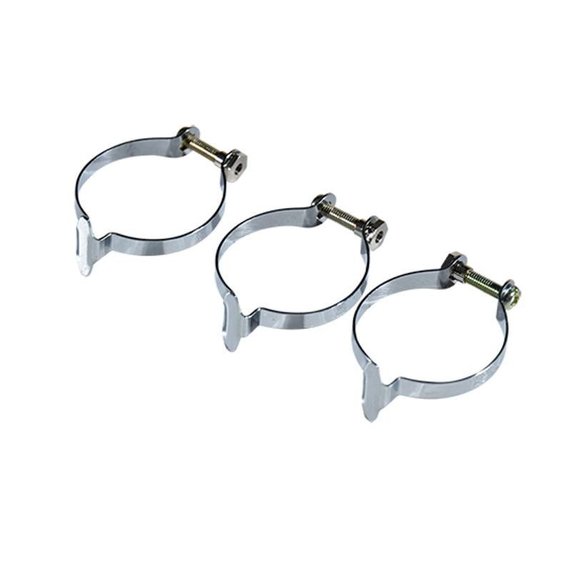 COLLIER PASSE GAINE 28.6MM OPTIMIZ ACIER CHROME (X3) (SANS VISSERIE)