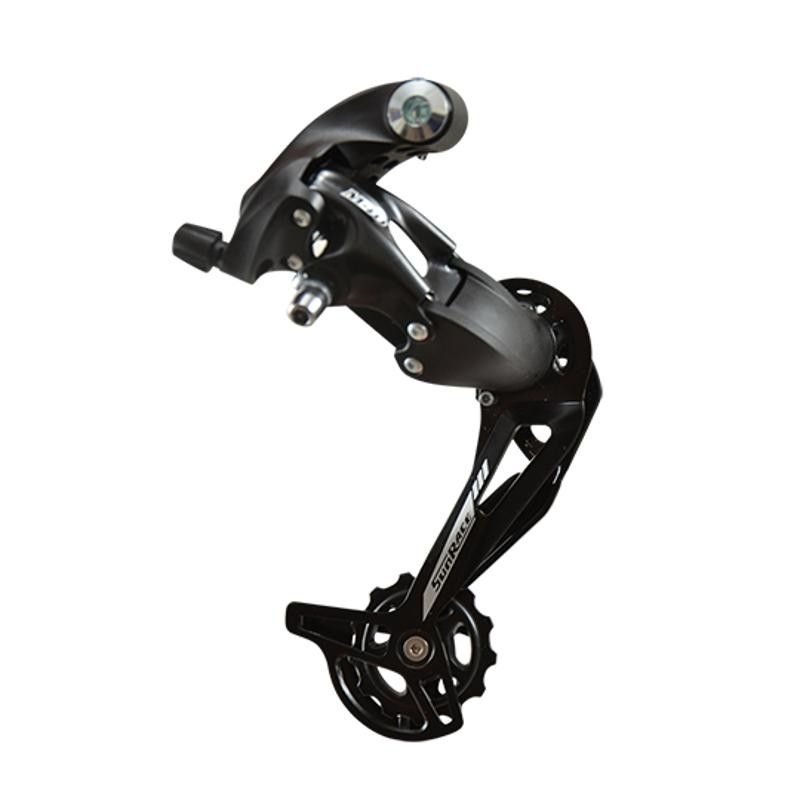 DERAILLEUR VTT AR SUNRACE M41 COMP. SHIMANO 7V. GRANDE CHAPE (A VISSER)