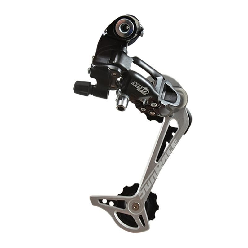 DERAILLEUR VTT AR SUNRACE M91 COMP. SHIMANO  9V. GRANDE CHAPE (A VISSER)